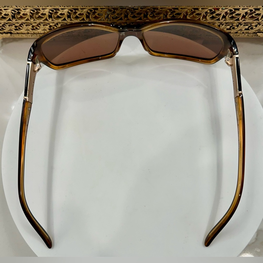 Karen Kane - Dahlia - Tortoiseshell/Honey Sunglasses - VGUC, w/ KK Hard-Case EUC - Picture 10 of 17